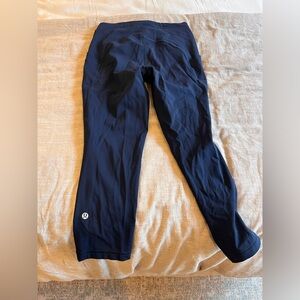 Mid rise fast and free lululemon Capri leggings